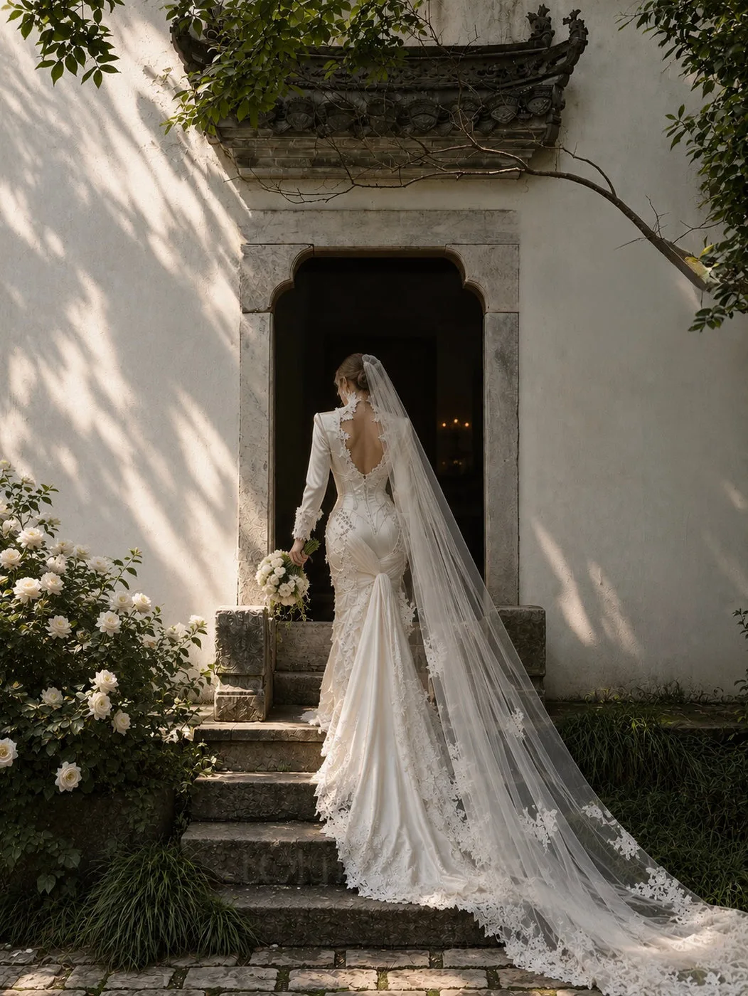 Korseli couture gelinlik L’Orchidée